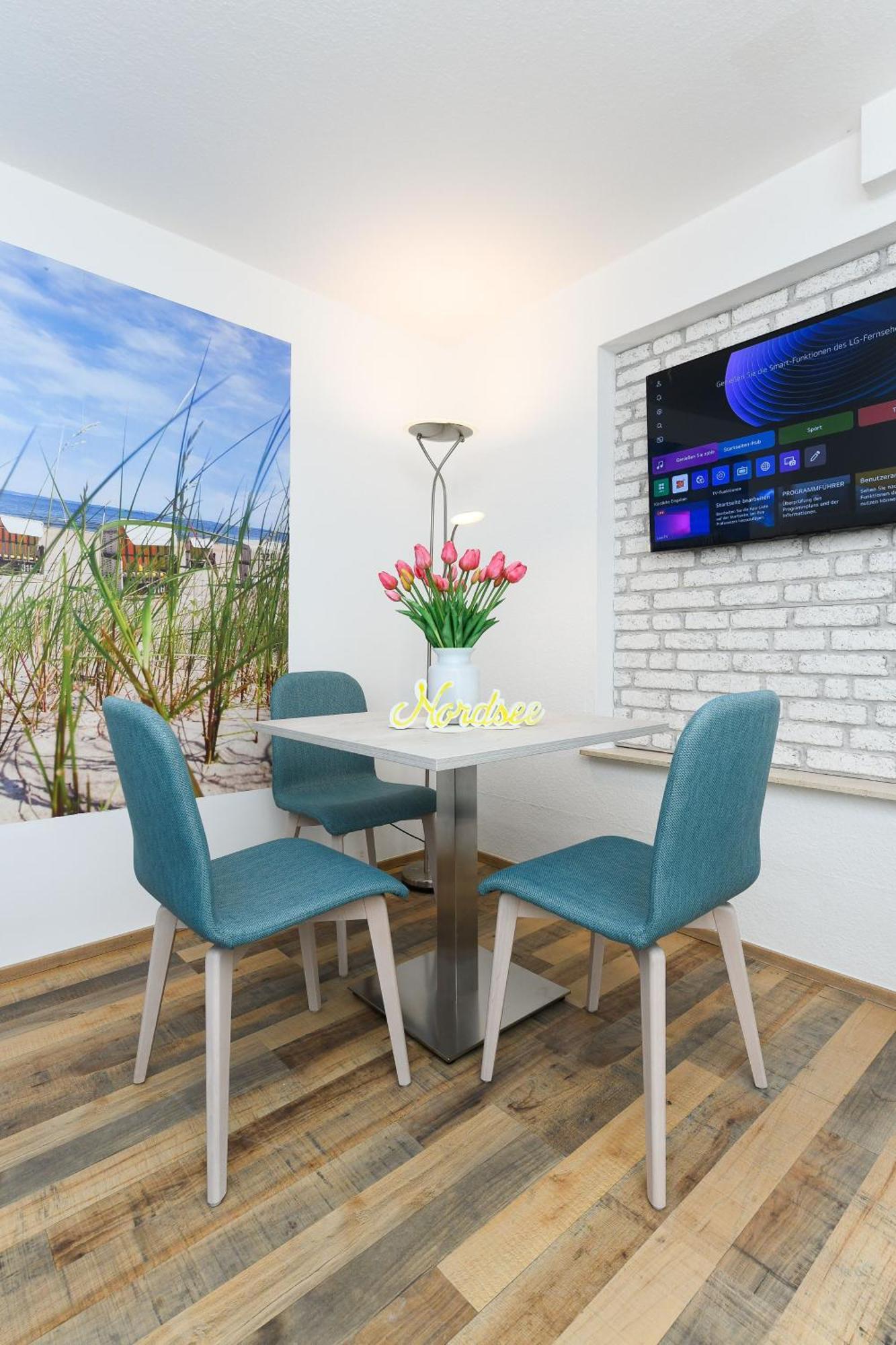 Ferienwohnungen Im Haus Strandkorb Bensersiel Ngoại thất bức ảnh